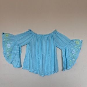 Off the shoulder shirt